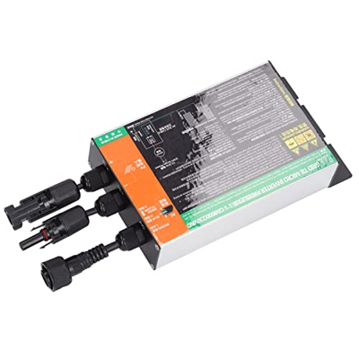 LBEC Inversor de conexión a Red Solar de 600 W, inversor Solar de Alta tasa de conversión para Sistemas de generación