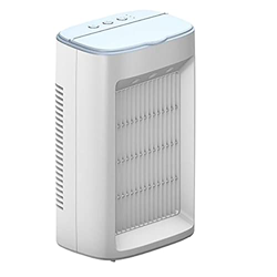 YANHUNING Ventilador de Aire Acondicionado PortáTil, 3 en 1 USB Ventilador de Aire Acondicionado Humidificador de Escritorio Purificador para Dormitor en oferta