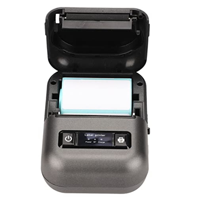 Feilei Impresora térmica, Impresora de boletos Enchufe de la UE Impresión rápida Conexión inalámbrica portátil de múltiples Dispositivos para supermer