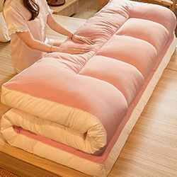 FONTsime Colchón De Futón Colchones De Suelo Plegables Japoneses Dobles Individuales Colchoneta para Dormir Colchón Japonesa Enrollable Confort Univer características