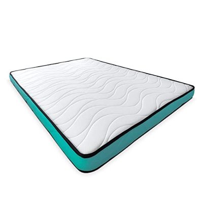 mattfy - Colchón Vega Reversible 80 x 180 cm, Ideal para Camas Nido o Literas, Antiácaros, Antibacterias e Hipoalergénico