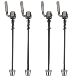 VORCOOL 4 Uds Buje Trasero Bicicleta de Montaña para Eje de Rueda de Pincho Accesorios de Liberación de Repuesto Delantero de Acero Carretera Ruedas d características