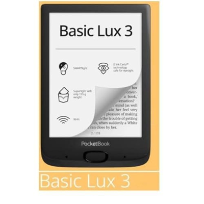 Pocketbook Basic Lux 3 Ink Black