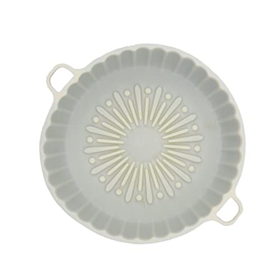 Generic1 Freidora de aire redonda de silicona, resistente al calor y apta para alimentos para hacer albóndigas de pavo