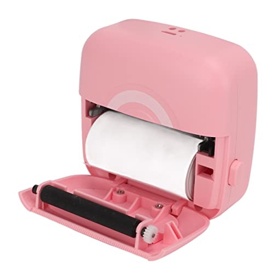 Mini impresora térmica, impresora de etiquetas adhesivas compactas sensibles a 200 DPI, para oficina en casa, escuela, estudiante