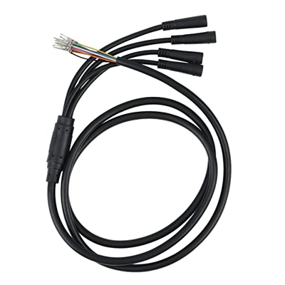 SHAPOKY Piezas de cable de scooter eléctrico para KUGOO G-Booster Scooter eléctrico Control integrado arnés de cableado Cable de datos, 1.2 m