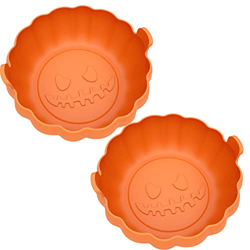 Generic1 Freidora de aire Calabaza Inserto de silicona resistente al calor y seguro para alimentos para hacer albóndigas de pavo en oferta