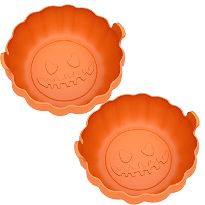 Generic1 Freidora de aire Calabaza Inserto de silicona resistente al calor y seguro para alimentos para hacer albóndigas de pavo
