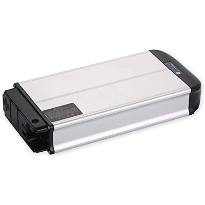 TGHY 36V E-Bike Batería Bicicleta eléctrica para Rack Trasero 48V e-Bike Batería Li-Ion Batería de Litio con Cargador Batería para Bici Electrica 200W