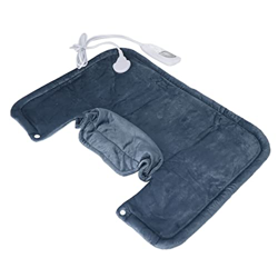 Omabeta Envoltura de Hombro con Cuello Calentado, Función de Sincronización de Almohadilla de Calentamiento de Calentamiento Rápido Suave para el Hoga características