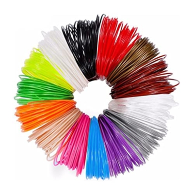 GJRFYJ 3d Pen Special 1.75 mm Estampado Filamento Material de impresión 3D Impresora 3D 12 Recargas de cólica Modelado Estereoscópico Sin contaminació