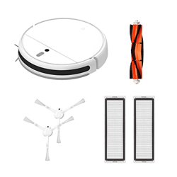 KDDFN Aspiradoras y escobas eléctricas Robot Aspirador de Barrido Tanque de Agua 2500Pa Succión Fuerte Hogar & Jardín (Color : Add 3 Spare Parts, Plug precio