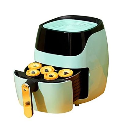 XUMOUDDIAN Freidora de Aire de 4,5 Cuartos, freidora eléctrica de Aire Caliente sin Aceite con 6 presintonías, Pantalla táctil LCD Digital, Cesta Anti