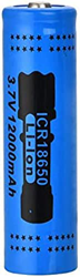 3.7V 12000mAh 18650 Batería De Iones De Litio, Recargable para Razor Led Light Power Bank Control Remoto Impresora Portátil Herramienta De Luz De Emer en oferta
