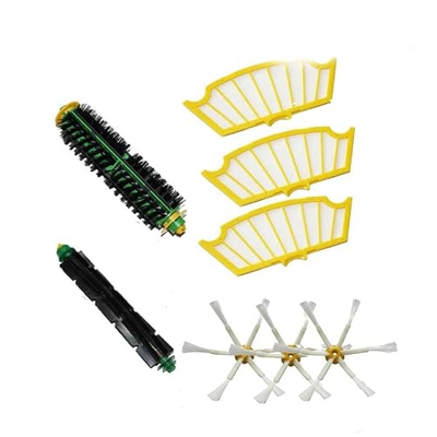 HJLIKE Accesorios Más Limpios, Kit De Accesorios De Reemplazo para Irobot Roomba 500/510/527/530/560/570