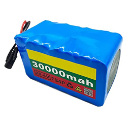 TGHY Ebike Batería 24V 30Ah Paquete de batería de Litio Batería de Bicicleta eléctrica E-Bike Batería de Iones de Litio con Cargador Conector XT60 y 2 en oferta