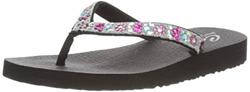 Skechers MEDITATION GARDEN BLISS, Sandalias planas para Mujer, Black Mitobuck/ Multi Gem Stones, 37 EU características