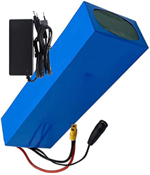 stdpcxz Batería De Bicicleta Eléctrica De 48V, Batería De Litio para Bicicleta Eléctrica De 12AH, Batería De Litio para Bicicleta Eléctrica con Cargad precio