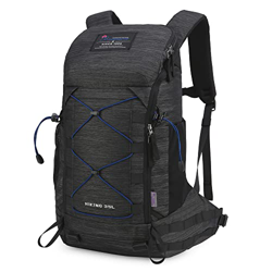 MOUNTAINTOP Mochila Trekking 35 litros Hombre Mujer Mochila de Senderismo Mochilas de Montaña para Viaje Acampadas Impermeable con Cubierta de Lluvia  en oferta