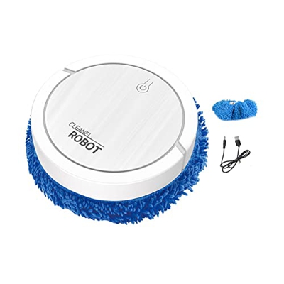 CLPEEN Robot de Barrido Inteligente Aspiradora en Seco y HúMedo Aspiradoras de Limpieza Recargables Robot Limpiador DoméStico - B