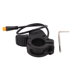 BuyWeek Acelerador de Pulgar para Bicicleta eléctrica, 300X Acelerador de Acelerador de Dedo para Bicicleta eléctrica con Conector Impermeable Izquier características