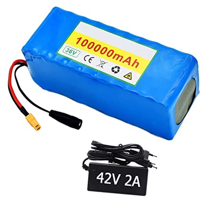 TGHY Paquete batería de Iones de Litio 36V 100Ah 10S4P Ebike Batería de Litio Batería de Bicicleta eléctrica Batería de Scooter eléctrico para Motor 2