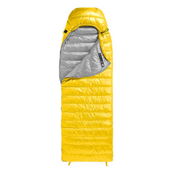 Saco de Dormir Ultraligero de Plumas de Ganso, 750 FP Saco de Dormir de Mochila de Plumas Ligero e Impermeable para Invierno Clima Frío Camping y Send características
