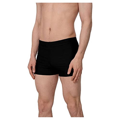 4F Bañador para hombre tipo bóxer para verano, Negro , M
