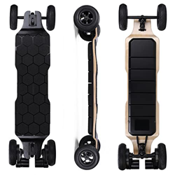 Kit de monopatín eléctrico para adultos, longboard eléctrico con control remoto, 2000W motor de doble cubo, 130KG, 50KM/H, 7 capas Maple Cruiser Skate en oferta