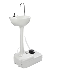 Mobile portátil al aire libre lavado mesa de lavado simple ocio sitio de picnic sitio pedal de la mano lavado de la mano (Color : 1, Size : Without re precio