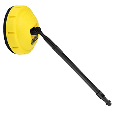 StibZeup Cleaner Giratorio de Superficie Compatible con karcher k Cepillo de Lavadora de presión de Mango Largo