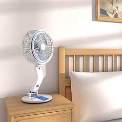 Fan Outdoor Solar Fan Foldable with LED Light 2 Speed Adjustable Cooler Mini Fan Hand Small Desk Desktop USB Cooling Fan for Child Portable Fan precio