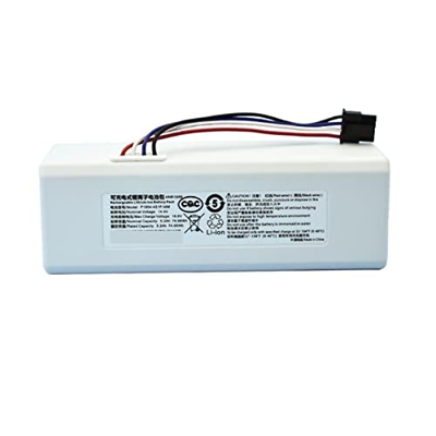 MUNLIE Batería de Robot 1C P1904-4S1P-MM Compatible con Xiaomi Mijia Mi aspiradora Robot de Barrido y fregado batería de Repuesto G1 (Color : Red)