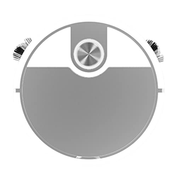 ZHOUBA Robot de barrido hogar Smart App Control remoto robot aspirador automático, fuerte succión plata características
