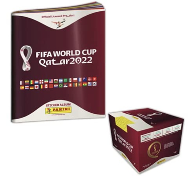 Panini Pegatina para el mundo de la FIFA World Cup Qatar 2022™ - Colección oficial de pegatinas (paquete de caja)