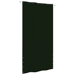 Pantalla de balcón Verde Oscuro 140x240 cm Oxford Tela precio