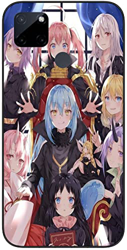 Compatible con Realme C21Y | Realme C25Y Case that time i got reincarnated as a cute slime 861 Soft Slim Fit TPU Silicone Cover Phone Case Black precio