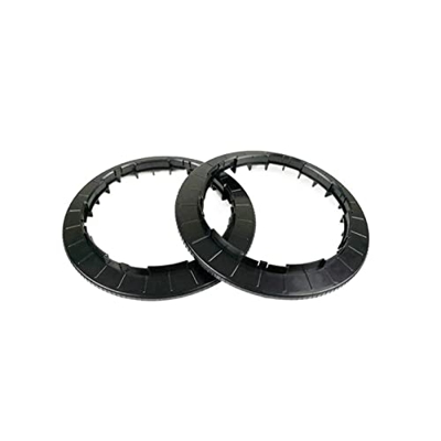 UNBRANDS 1 Juego (2 uds) de Anillo de Limpieza Compatible con PhoReal FR-S60 E.ziclean Dbot W120/w100 Conga 870 Cecotec for Lavar Ventanas