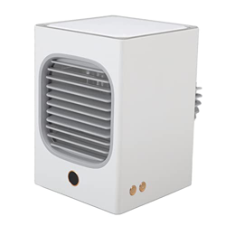 PENO Ventilador de Aire Acondicionado, USB Desmontable Cabeza automática Sacudir Operación silenciosa Aire Acondicionado portátil para Sala de Estar p en oferta