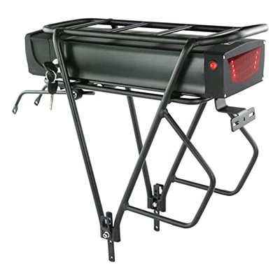 TGHY 36V Rack Trasero Ebike Batería de portaequipajes 48V Batería Bicicleta eléctrica Batería de Litio Batería de Bicicleta montaña Kit de conversión 