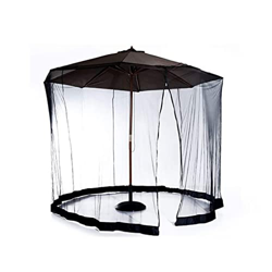 lerwliop Sombrilla de poliéster para jardín, red repelente de insectos, portátil, plegable, ajustable en altura, lavable, red exterior para balcón precio