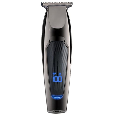 Cortapelos para Hombres, cortapelos eléctrico, cortadora de Pelo con Cero Huecos, cortadora de Pelo, Pantalla LED, máquina de Corte de Pelo, Hoja de A