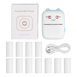 Mini Impresora de Bolsillo, Impresora Fotográfica Térmica de 200 Ppp, Impresora Inteligente Inalámbrica Bluetooth, Impresora de Bolsillo Instantánea c precio