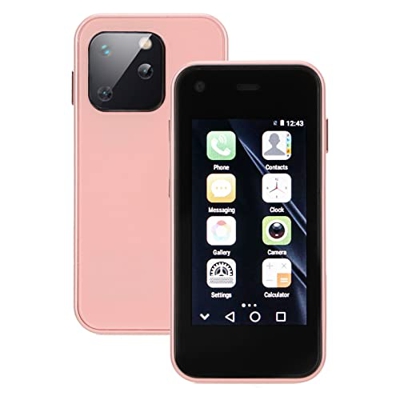 LBEC Teléfono Inteligente, 1 GB de RAM, teléfono móvil Tipo C liviano para Entretenimiento Sakura Rosa