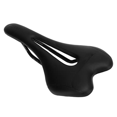 Demeras Cojín Hueco para Sillín de Bicicleta, Diseño Hueco Seguro, Cómodo, Estable, Resistente a la Abrasión, Cojín para Sillín de Bicicleta de Carret