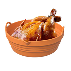 weisha Revestimientos de Silicona para freidoras de Aire - Revestimientos Resistentes al Calor para revestimientos Lavables | Freidora de Aire Redonda en oferta