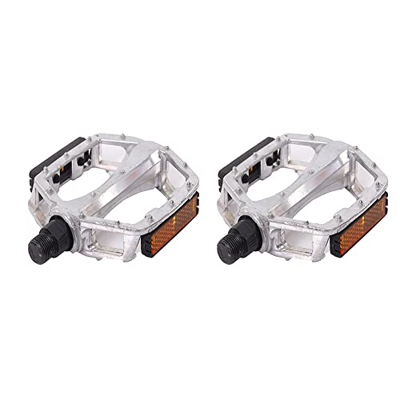 Lmsoed Pedales de Bicicleta 9/16 Pulgadas Compatible con 9/16", Antideslizante, liviano, Duradero, se Adapta a la mayoría de Las Bicicletas para Adult