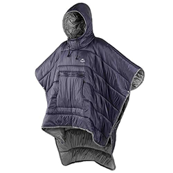 Saco de Dormir portátil para Adultos: Manta con Capucha, Abrigo cálido Honcho, para Clima frío al Aire Libre, Uso en el hogar o la Oficina características