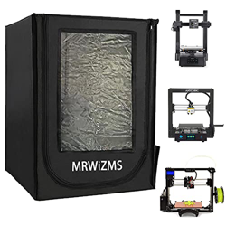 Caja de impresora 3D, Cubierta de impresora 3D, Tienda de impresora 3D, Tela de papel de aluminio, Temperatura constante, Ignífugo (Dimensiones intern en oferta