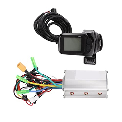 Kit de panel LCD de controlador de motor sin escobillas, 36/48/60V 350W Controlador de motor sin escobillas Bicicleta eléctrica Kit de controlador de 